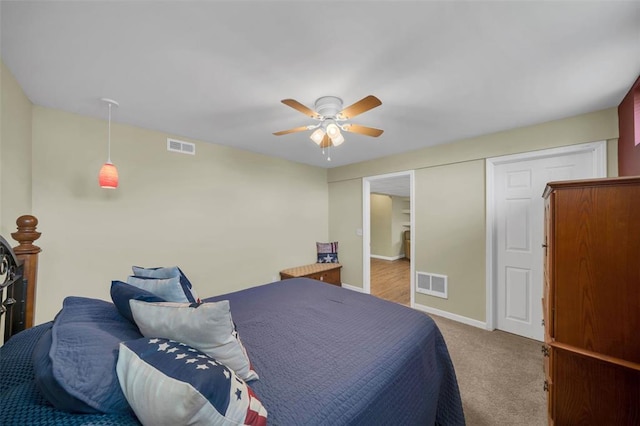 3 Jura Ct, Ofallon, MO 63368 - bedroom with carpet flooring, baseboards, and ceiling fan