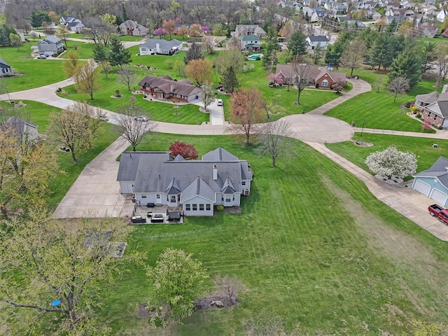 3 Jura Ct, Ofallon, MO 63368 - aerial perspective of suburban area