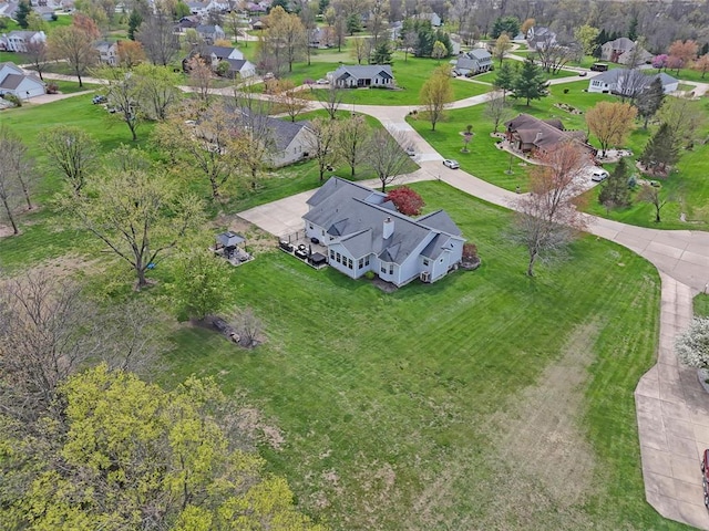 3 Jura Ct, Ofallon, MO 63368 - aerial perspective of suburban area