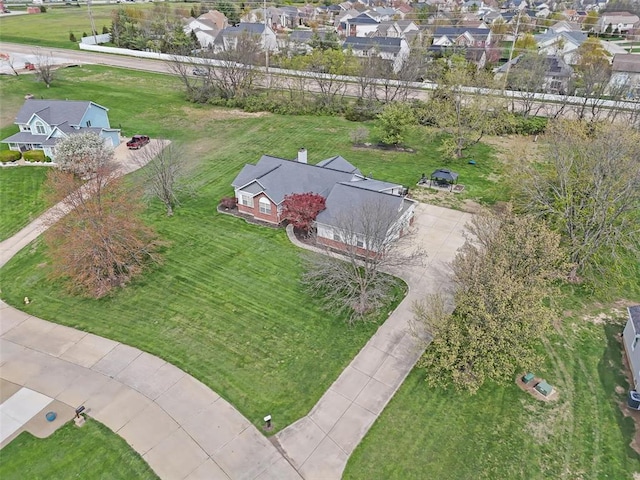 3 Jura Ct, Ofallon, MO 63368 - aerial perspective of suburban area