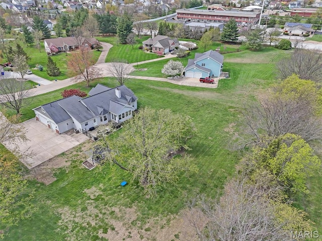 3 Jura Ct, Ofallon, MO 63368 - aerial perspective of suburban area