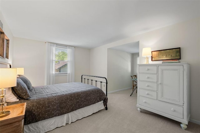 1807 Brookcreek Ln, Kirkwood, MO 63122 - bedroom with light carpet and baseboards