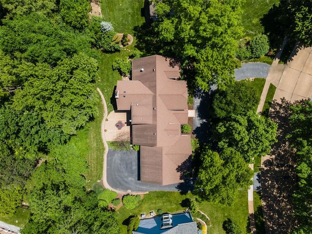 1807 Brookcreek Ln, Kirkwood, MO 63122 - drone / aerial view