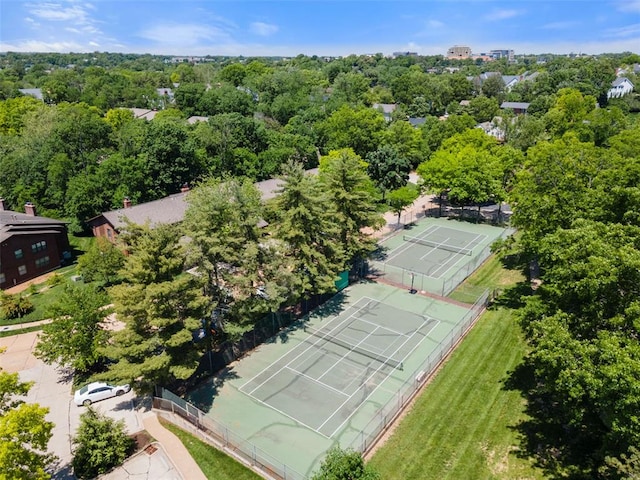 1807 Brookcreek Ln, Kirkwood, MO 63122 - aerial view
