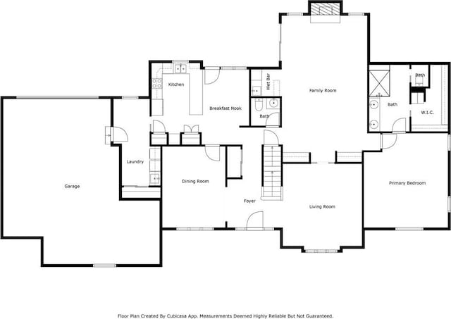 1807 Brookcreek Ln, Kirkwood, MO 63122 - room layout