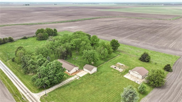 27467 Spruce Rd, Greenfield, IL 62044 - aerial view of property's location with rural landscape