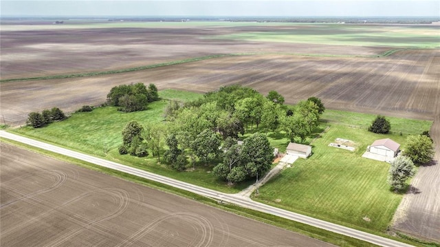 27467 Spruce Rd, Greenfield, IL 62044 - aerial overview of property's location with rural landscape