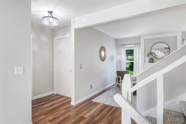 193 Harbor View Dr, Lake St Louis, MO 63367 - foyer entrance with wood finished floors and stairway