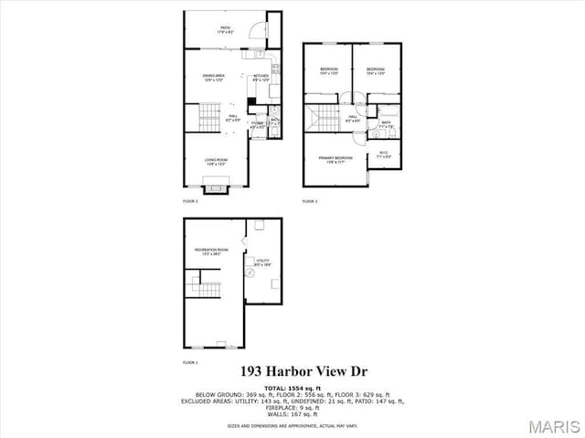193 Harbor View Dr, Lake St Louis, MO 63367 - view of home floor plan