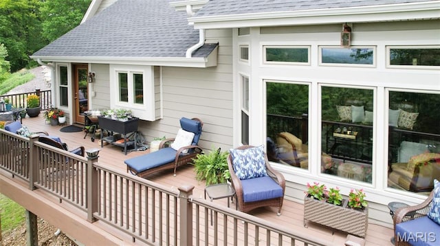 1553 Ridge Rd, Wildwood, MO 63021 - view of wooden deck