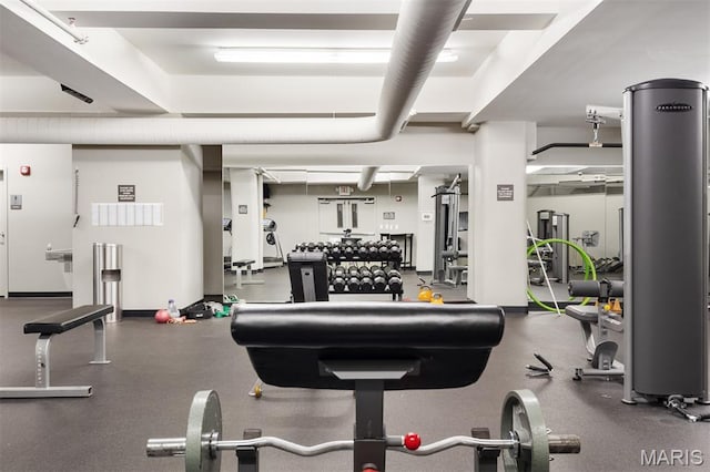915 Olive St Unit 910, Saint Louis, MO 63101 - view of gym