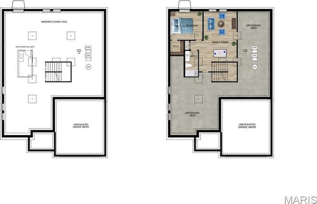 401 Rayburn Ave, Sunset Hills, MO 63127 - property floor plan