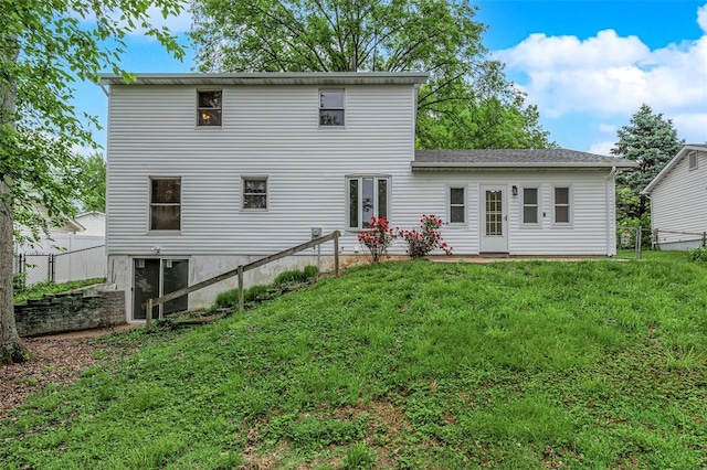 view of back of property