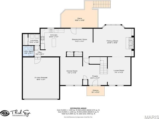 881 Sara Beth Ct, Saint Peters, MO 63376 - view of room layout