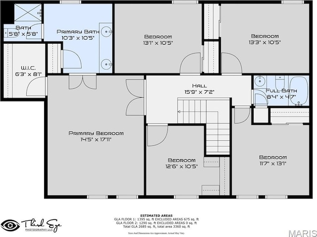 881 Sara Beth Ct, Saint Peters, MO 63376 - view of property floor plan