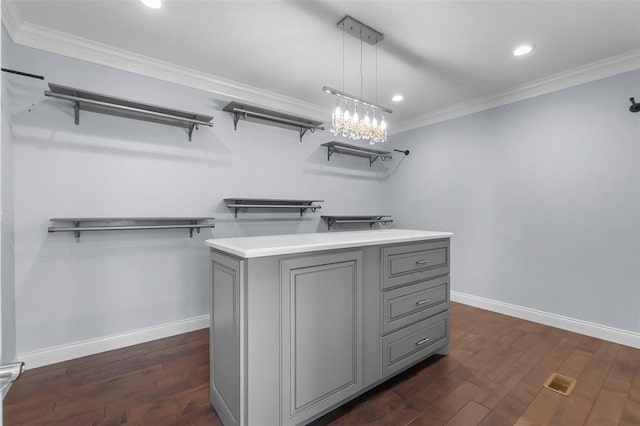 4196 Stone Crest Cpe, Girardeau, MO 63701 - spacious closet featuring dark wood-type flooring