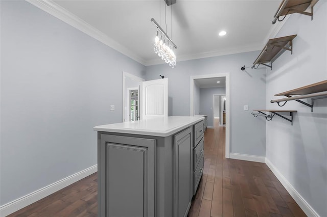 4196 Stone Crest Cpe, Girardeau, MO 63701 - spacious closet featuring dark wood-style floors