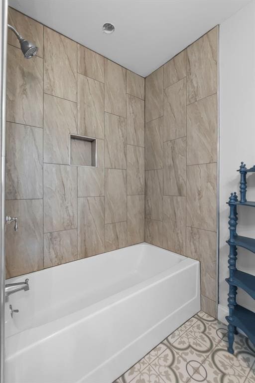 4196 Stone Crest Cpe, Girardeau, MO 63701 - full bathroom with bathtub / shower combination and tile patterned flooring