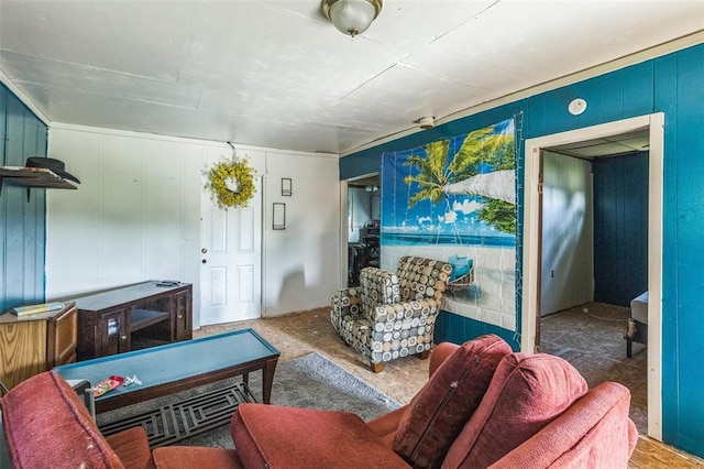 view of living room