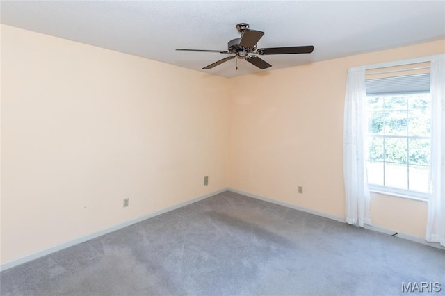 902 Hanna Place Ct Unit A, Manchester, MO 63021 - spare room with light carpet and a ceiling fan