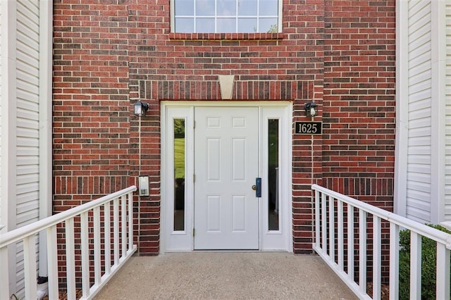 1625 Forest Springs Ln Unit A, Ballwin, MO 63021 - entrance to property featuring brick siding