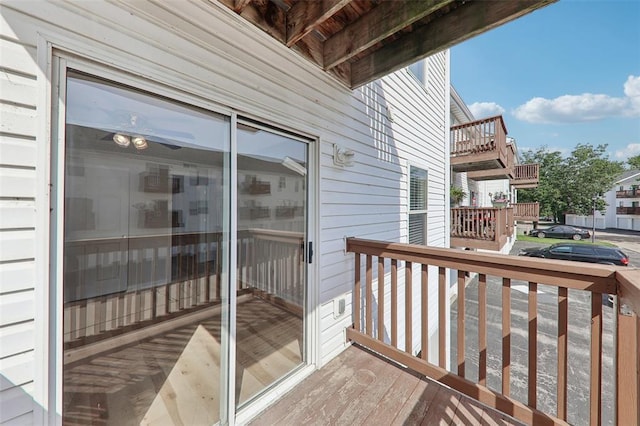 1625 Forest Springs Ln Unit A, Ballwin, MO 63021 - view of wooden deck