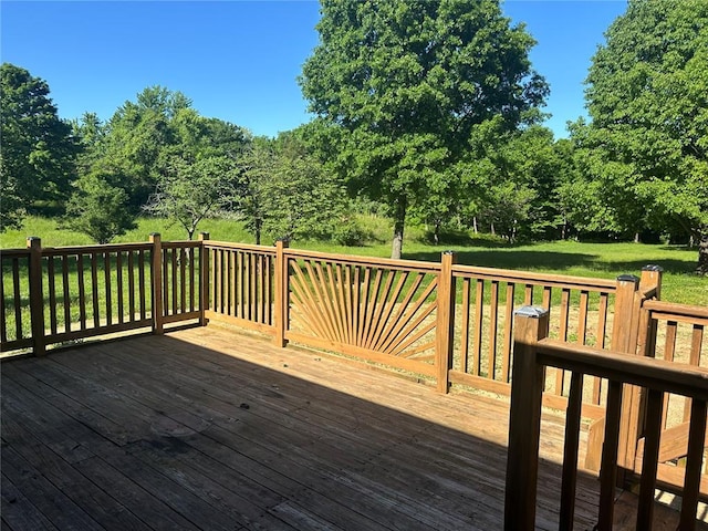 12219 Peter Moore Ln, De Soto, MO 63020 - view of deck