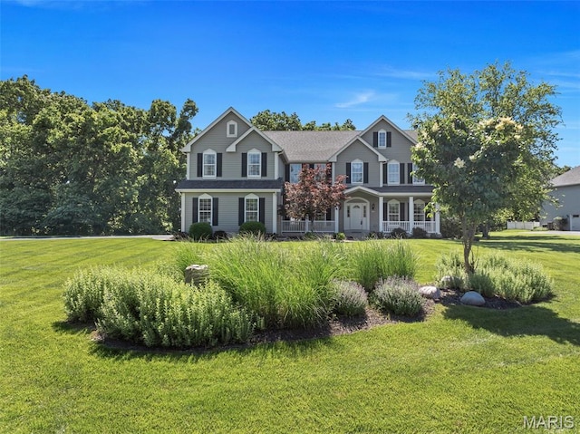 943 Sheffield Forest Ct, Saint Louis, MO 63021 - view of front of property with a front yard
