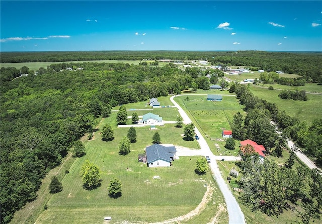 12755 Echo Ln, Plato, MO 65552 - bird's eye view of a heavily wooded area