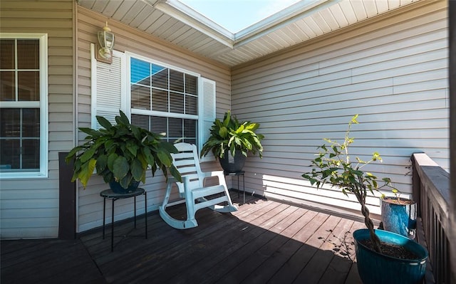 12755 Echo Ln, Plato, MO 65552 - view of wooden terrace