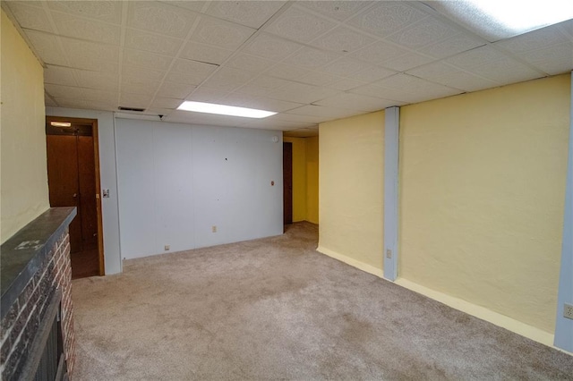 3406 Mcarthur Blvd, Alton, IL 62002 - finished basement featuring carpet floors