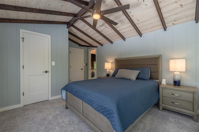 600 Innisfree Lake Dr, Innsbrook, MO 63390 - carpeted bedroom with wooden ceiling and ceiling fan