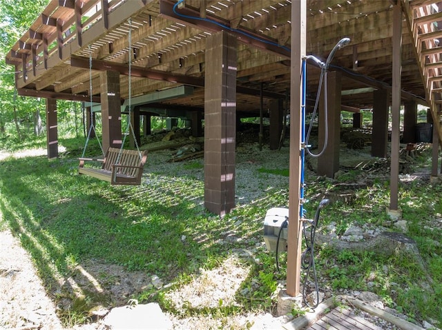 600 Innisfree Lake Dr, Innsbrook, MO 63390 - view of yard with a pergola