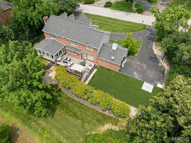9800 Countryshire Pl, Creve Coeur, MO 63141 - view from above of property