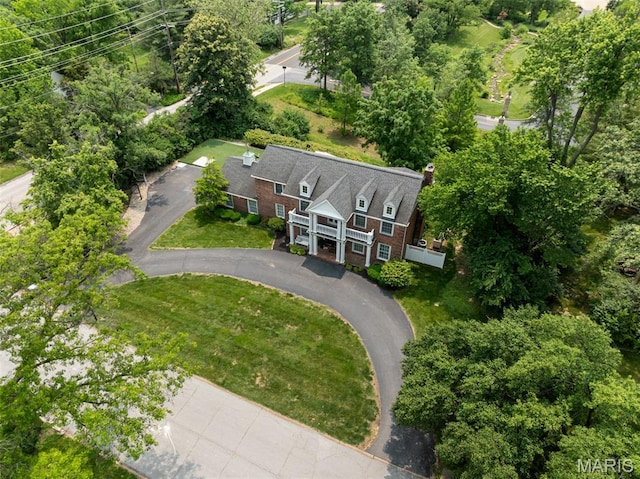 9800 Countryshire Pl, Creve Coeur, MO 63141 - aerial view of property and surrounding area
