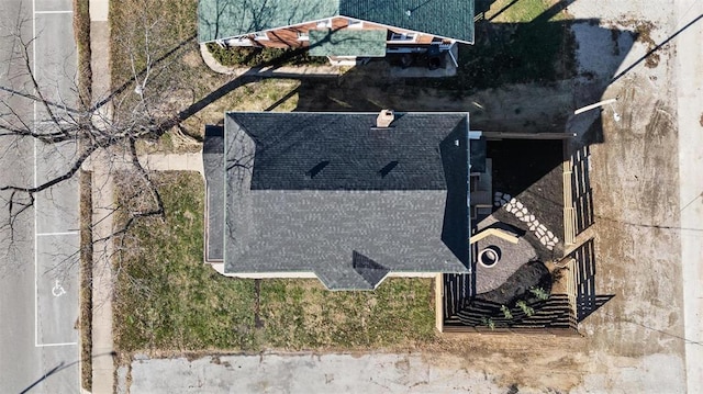 view of subject property