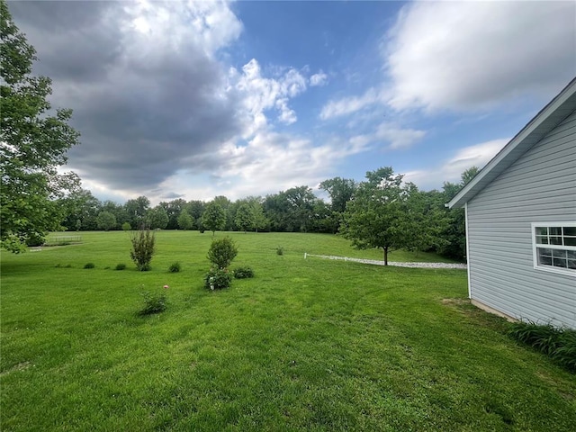 7867 Lebanon Rd, Troy, IL 62294 - view of grassy yard featuring a rural view