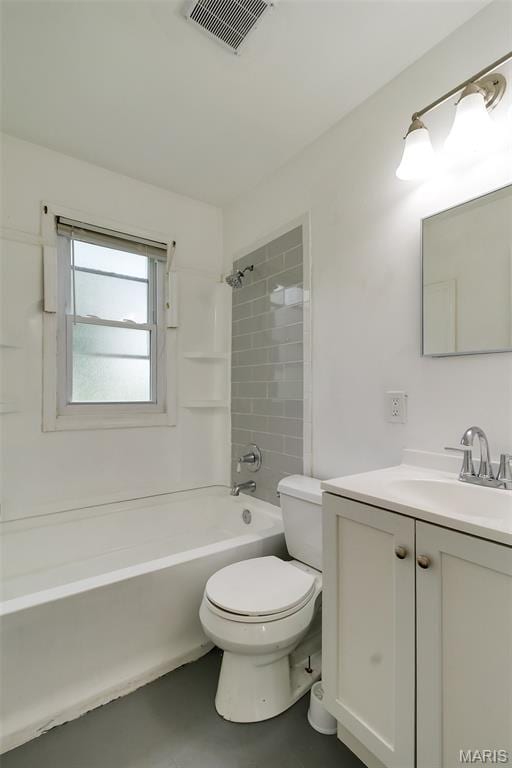 8115 Myrick St, Berkeley, MO 63134 - bathroom featuring vanity, toilet, and  shower combination