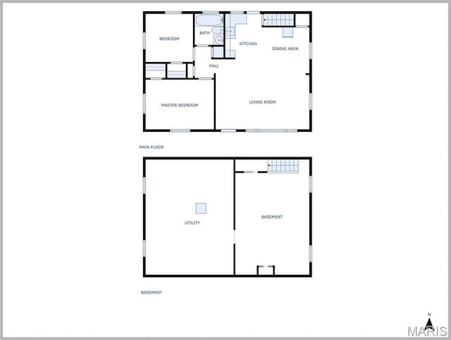8115 Myrick St, Berkeley, MO 63134 - property floor plan