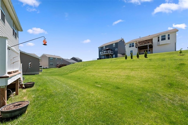 224 Quiet Bend Dr, Wentzville, MO 63385 - view of grassy yard with a residential view
