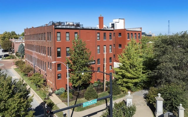 view of property