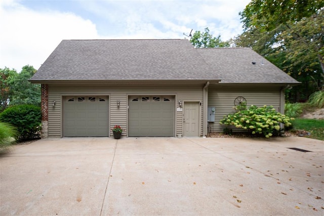 5193 Athlone Ct, Cedar Hill, MO 63016 - view of front of property with roof with shingles, driveway, and a garage