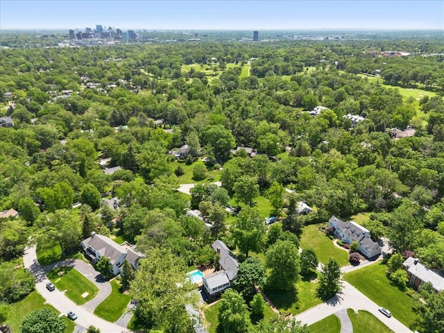 15 Briarcliff Rd, Ladue, MO 63124 - drone / aerial view