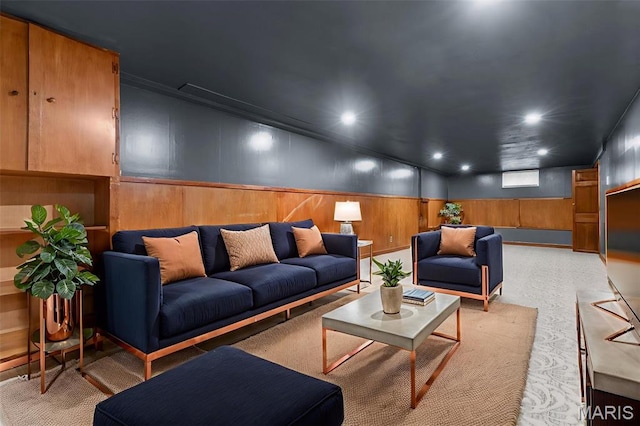 165 Saint Daniel Ln, Florissant, MO 63031 - building lobby featuring a wainscoted wall and wood walls