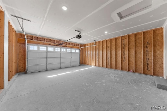 280 Railroad St, Moscow Mills, MO 63362 - garage with a garage door opener