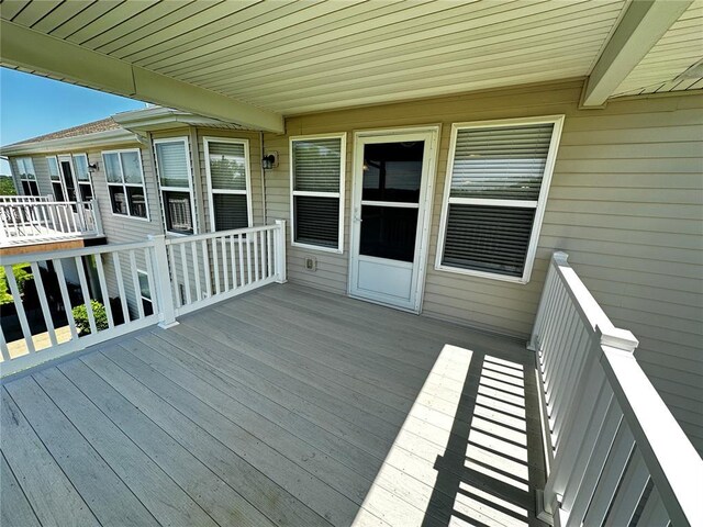 view of deck