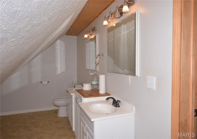 11370 County Road 5220, Rolla, MO 65401 - bathroom with a textured ceiling and vanity