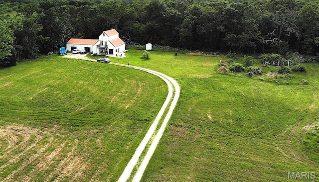 11370 County Road 5220, Rolla, MO 65401 - view from above of property with a forest