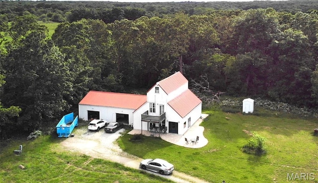 11370 County Road 5220, Rolla, MO 65401 - view of subject property with a heavily wooded area