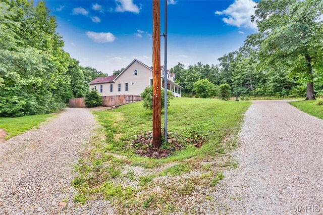 7011 Browns Ford Rd, Dittmer, MO 63023 - view of front of home featuring gravel driveway
